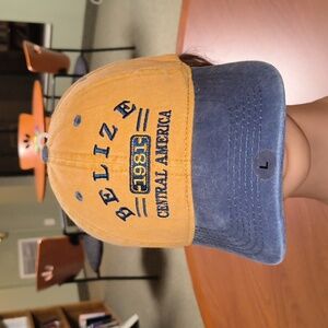 Belize 1981 Central America Embroiderd Letters Strapback Hat Cap OSFM New